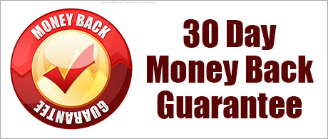 A money-back guarantee A money-back guarantee